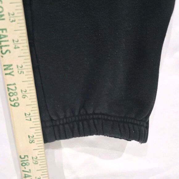 Champion X Timberland Joggers Size Large Black Big Logos Spellout - Picture 9 of 16